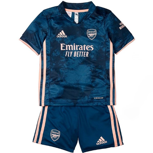 Camiseta Arsenal Tercera Equipación Niños 2020-2021 Azul